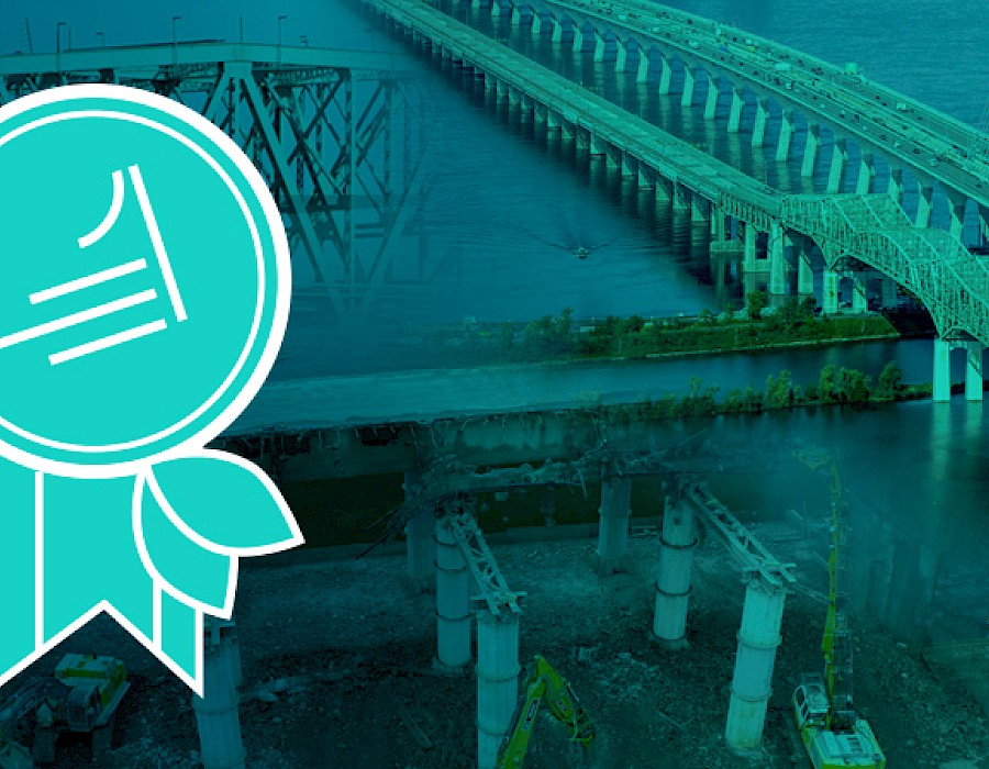 Concours pancanadien de réutilisation des matériaux du pont Champlain d’origine : PJCCI dévoile 11 projets