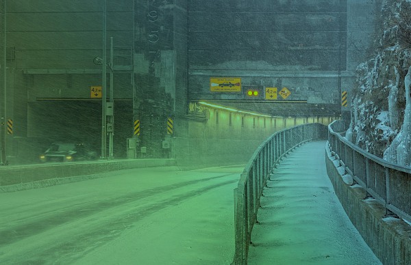 Sidewalk | Melocheville Tunnel