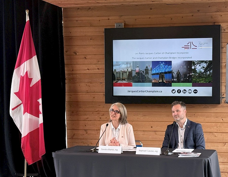 Work, inspections and studies on the Québec Bridge:  an update from JCCBI