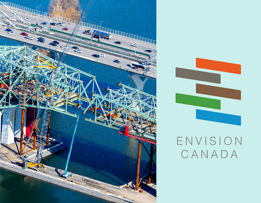 Le projet de déconstruction du pont Champlain d’origine obtient la reconnaissance Envision Or