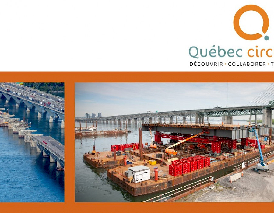 Pont Champlain d’origine | PJCCI remporte le Prix initiatives circulaires pour le concours de réutilisation des matériaux